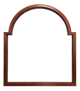 Square Top with Arch - Window Insert