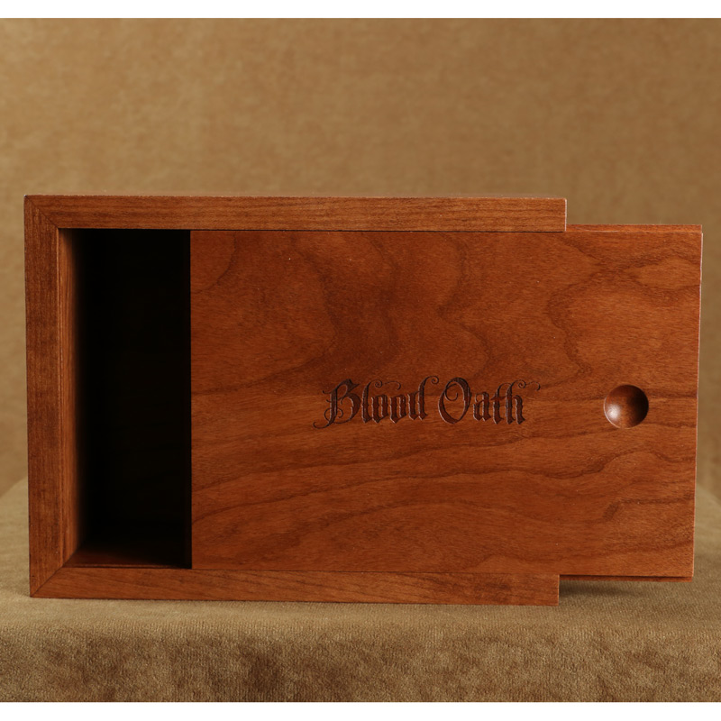 Small hardwood custom wooden boxes for presentation and gifts, personal or  corporate